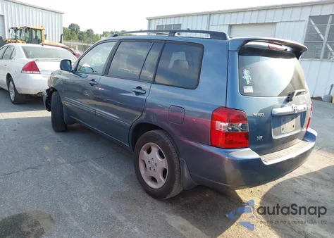 2007 Toyota Highlander Limited V6 from USA, damaged, VIN JTEDP21A070141821